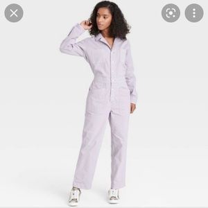 universal thread lilac boiler suit